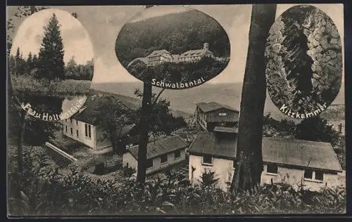 AK Bransrode, Frau Hollenteich, Schwalbental, Kitzkammer, Ortsansicht