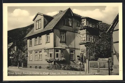 AK Oker, Hotel-Café Spinti