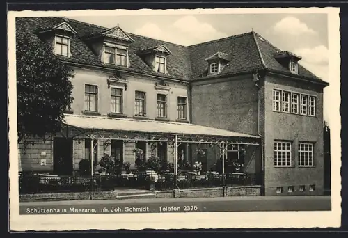AK Meerane /Sa., Restaurant Meerane, Inh. Joh. Schmidt