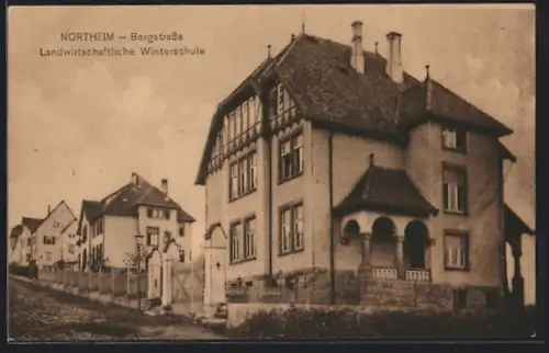 AK Northeim /Bergstrasse, Landwirtschaftliche Winterschule