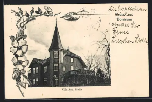 AK Börssum, Hotel Villa Aug. Stolle