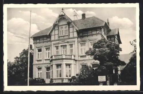 AK Goslar / Harz, Hotel Bergener, Astfelderstrasse 6