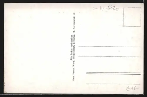 AK Assmannshausen a. Rh., Hotel Rheinstein, Bes. J. Racke Ww.