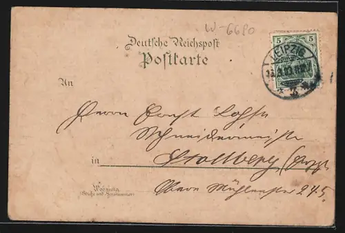 Lithographie St. Wendel, St. Wendelins Kapelle, Inneres der Kapelle, Ortsansicht