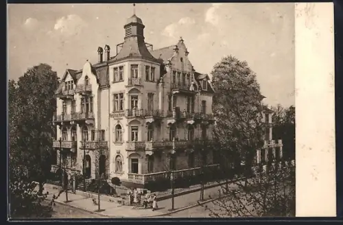 AK Bad Nauheim, Norddeutsche Pension Regina, Küchlerstrasse 8