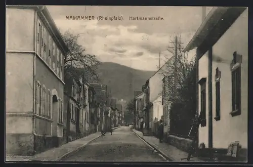 AK Maikammer /Rheinpfalz, Blick in die Hartmannstrasse