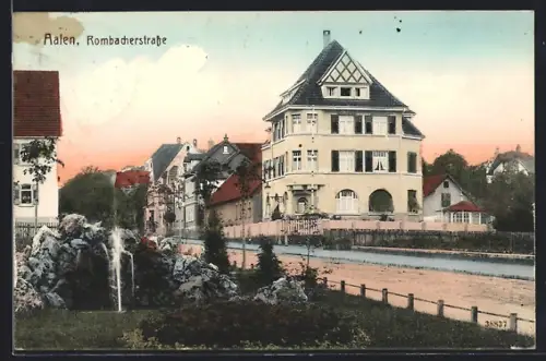 AK Aalen, Villen an der Rombacherstrasse