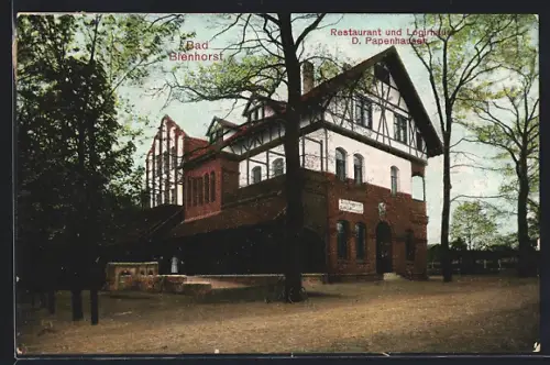 AK Bad Blenhorst, Restaurant und Logierhaus D. Papenhausen