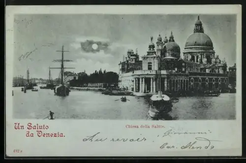 Mondschein-AK Venezia, Chiesa della Salute