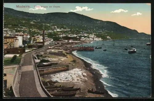AK Madeira, Vista tirada de Oeste
