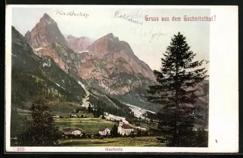 AK Gschnitz, Teilansicht