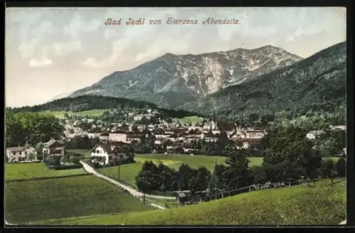 AK Bad Ischl, Blick von Sterzens Abendsitz auf den Ort