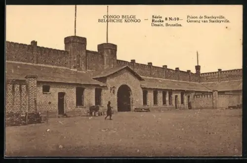 AK Stanleyville, Partie auf dem Gefängnishof