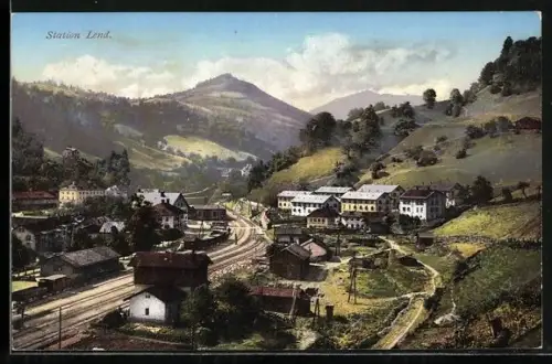 AK Lend, Bahnhof im Tal