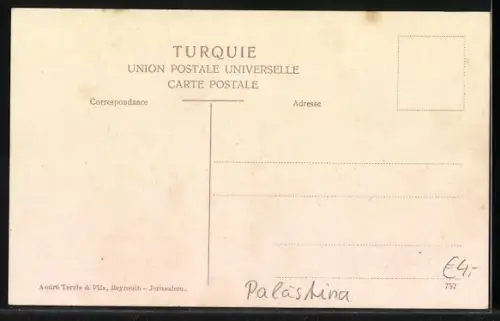 AK Jerusalem, Tempelplatz