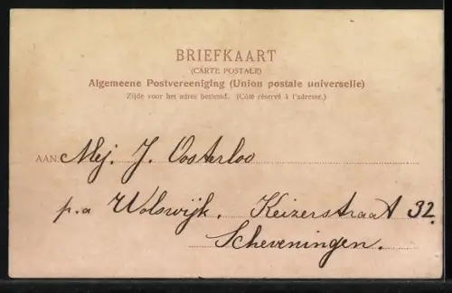 AK Rotterdam, Parkheuvel, Strassenpartie in Hafennähe