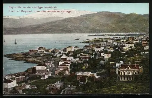 AK Beyrouth, Vue prise du College Americain