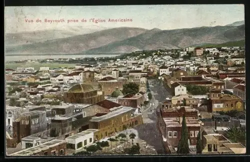 AK Beyrouth, Ortsansicht aus der Vogelschau
