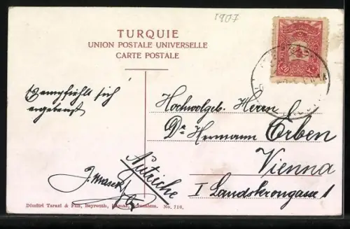 AK Beyrouth, Ortsansicht aus der Vogelschau