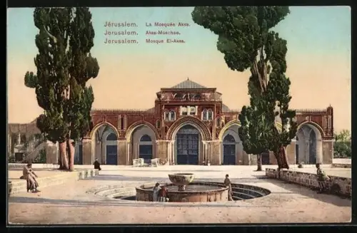 AK Jerusalem, La Mosquée Aksa