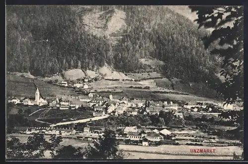 AK Unzmarkt, Totalansicht