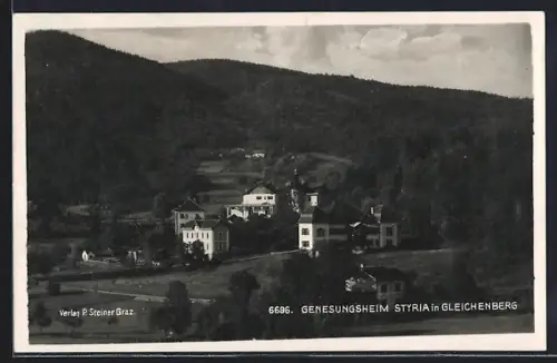 AK Gleichenberg, Blick zum Genesungsheim Styria
