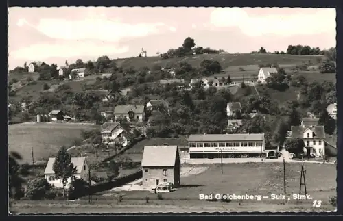 AK Bad Gleichenberg-Sulz /Stmk., Ortspartie mit Geschäft Wallner