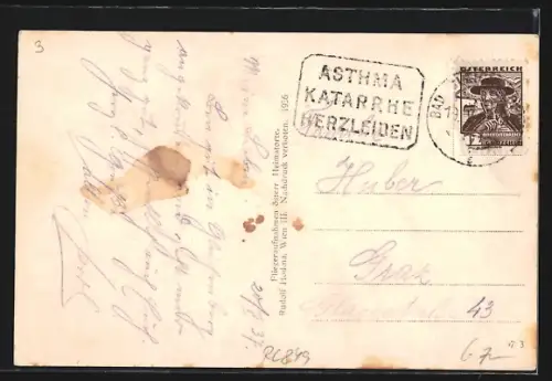 AK Bad Gleichenberg /Stmk., Ortspartie mit Kirche, Fliegeraufnahme