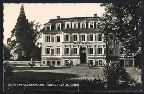 AK Bad Gleichenberg /Oststmk., Hotel Villa Albrecht