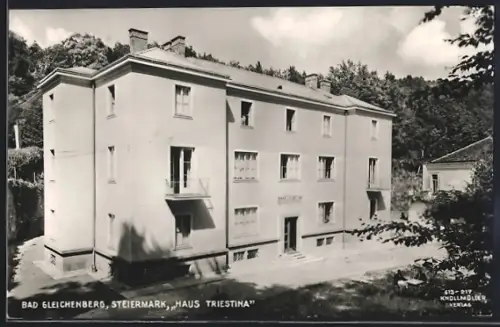 AK Bad Gleichenberg /Steiermark, Hotel Haus Triestina