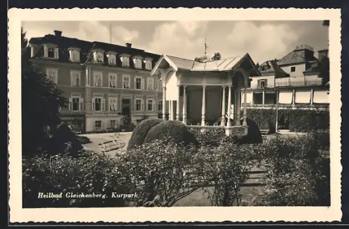 AK Gleichenberg, Kurpark des Heilbades