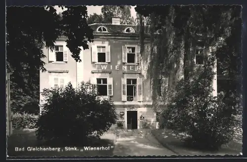 AK Bad Gleichenberg /Stmk., Hotel Wienerhof