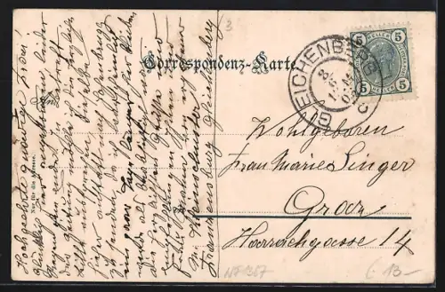 AK Gleichenberg, Kurplatz mit Pavillon