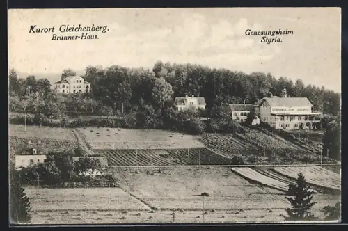 AK Gleichenberg, Genesungsheim Styria und Villa Louise