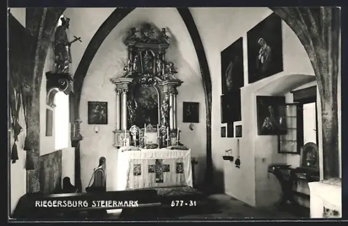 AK Riegersburg /Steiermark, Kirche, Altar