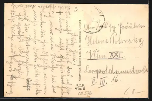 AK Breitenfeld /Oststeiermark, Ortspartie mit Kirche