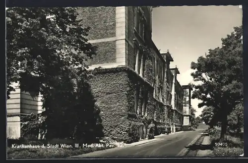 AK Wien, Krankenhaus der Stadt Wien, III. Med. Abt. Pav. 12