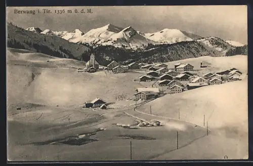 AK Berwang, Totalansicht im Winter