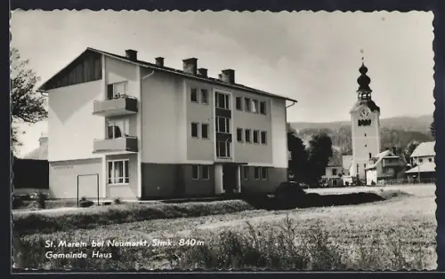 AK St. Marein bei Neumarkt, Gemeinde-Haus