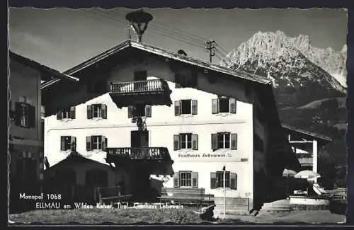 AK Ellmau am Wilden Kaiser, Gasthaus Lobewein im Sonnenschein