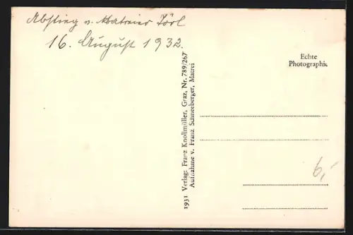 AK Kals, Ansicht des Ortes mit Blick auf die Kirche