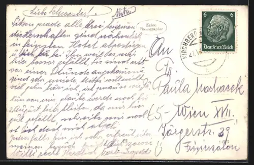 AK Otterthal, Gesamtansicht von einer Anhöhe aus