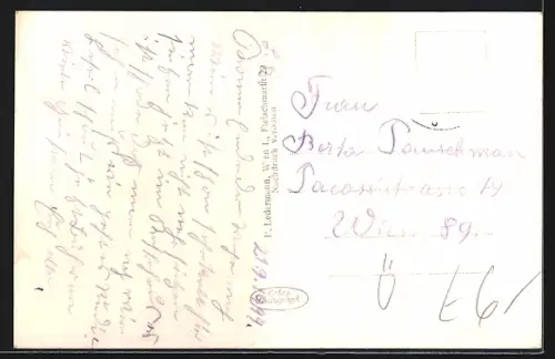 AK Hohenberg /N.-Oe., Teilansicht mit Gippl