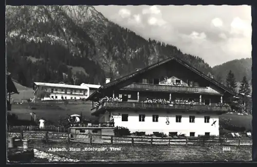 AK Alpbach /Tirol, Hotel Haus Edelweiss