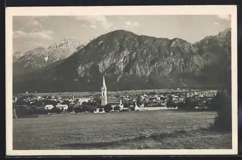 AK Lienz i. T., Teilansicht mit Kirche