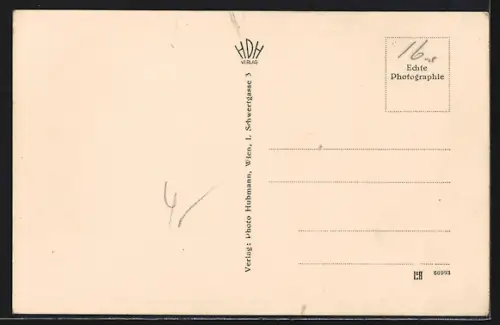 AK Wien, Grinzing, Teilansicht mit Kirche