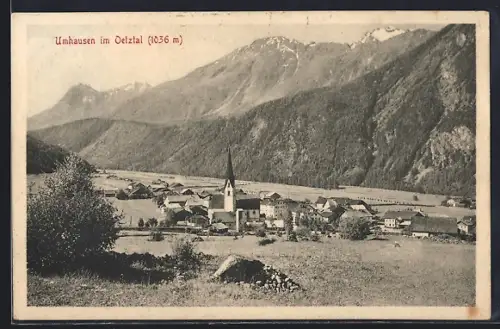 AK Umhausen i. Ötztal, Gesamtansicht