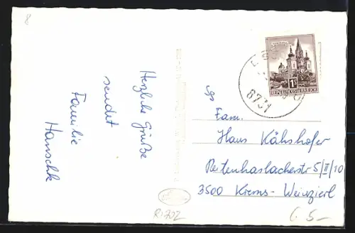 AK Gaal bei Knittelfeld, Ortspartie mit Kirche