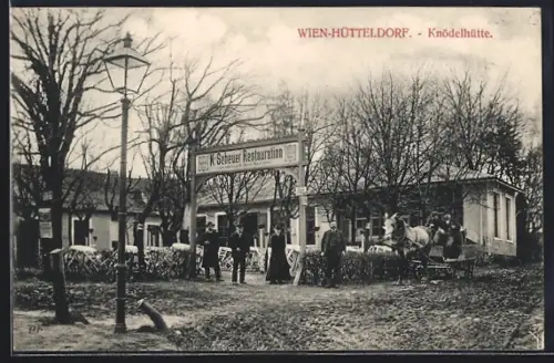 AK Wien-Hütteldorf, Restaurant Knödelhütte