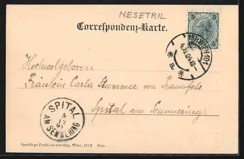 AK Wien, Breitensee, K. k. Kavalleriekaserne